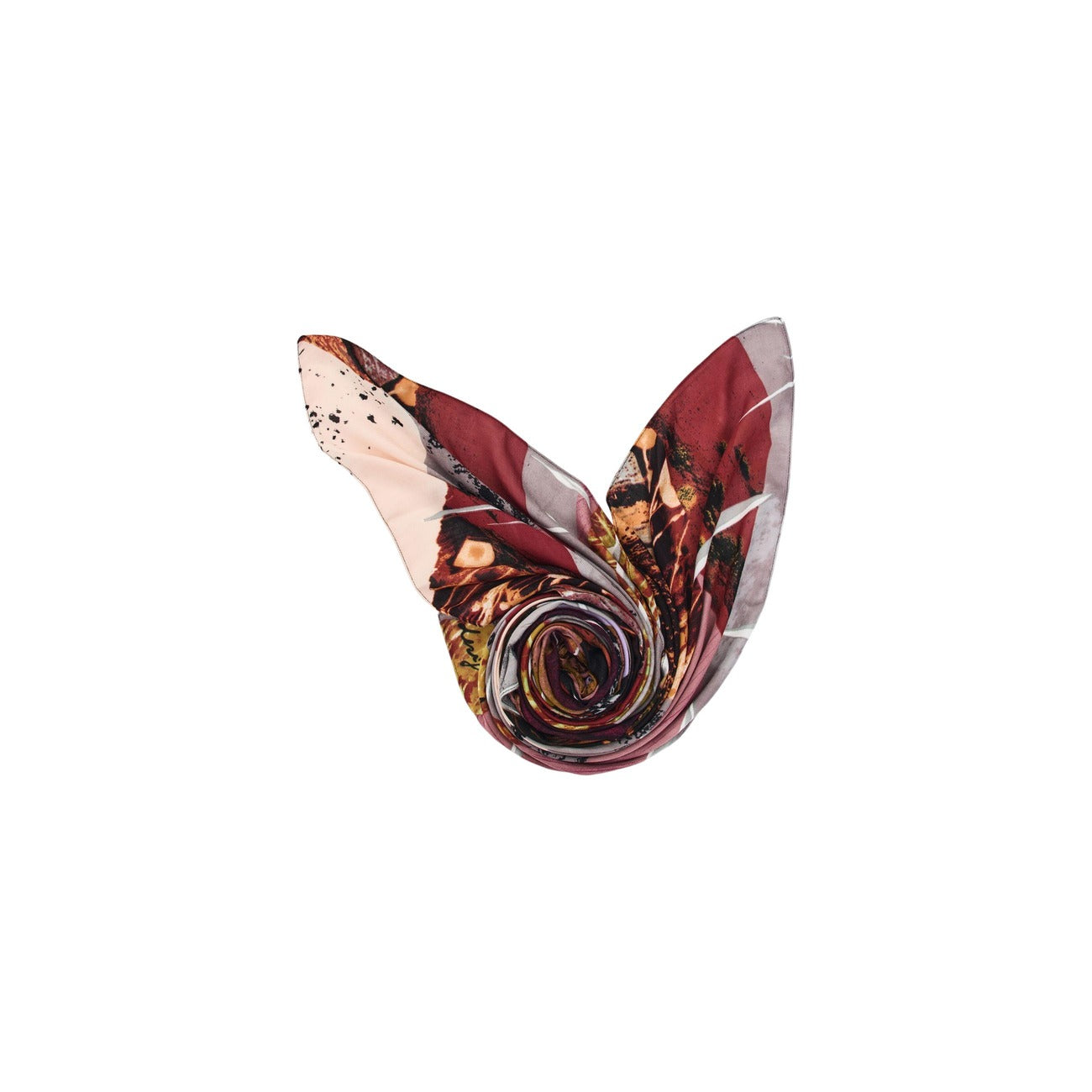 Desigual Sciarpa in Viscosa Donna Bordeaux FOU_ZENITH