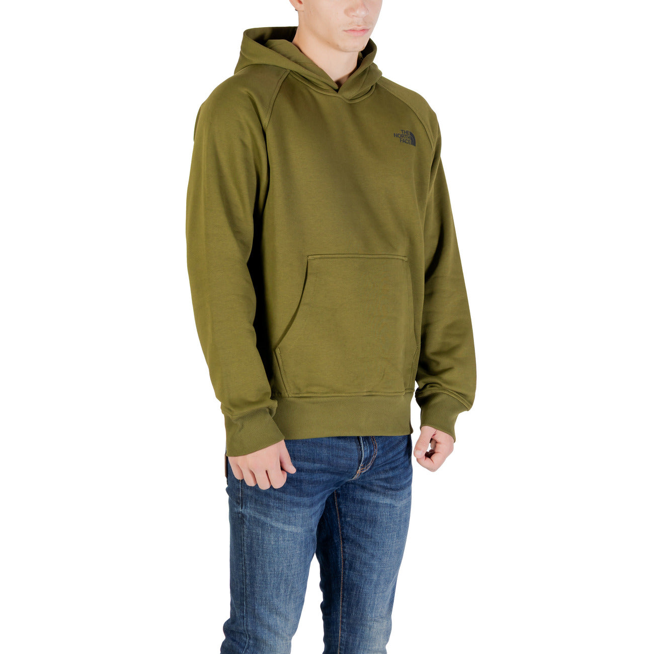 The North Face Felpa Cappuccio Verde Uomo