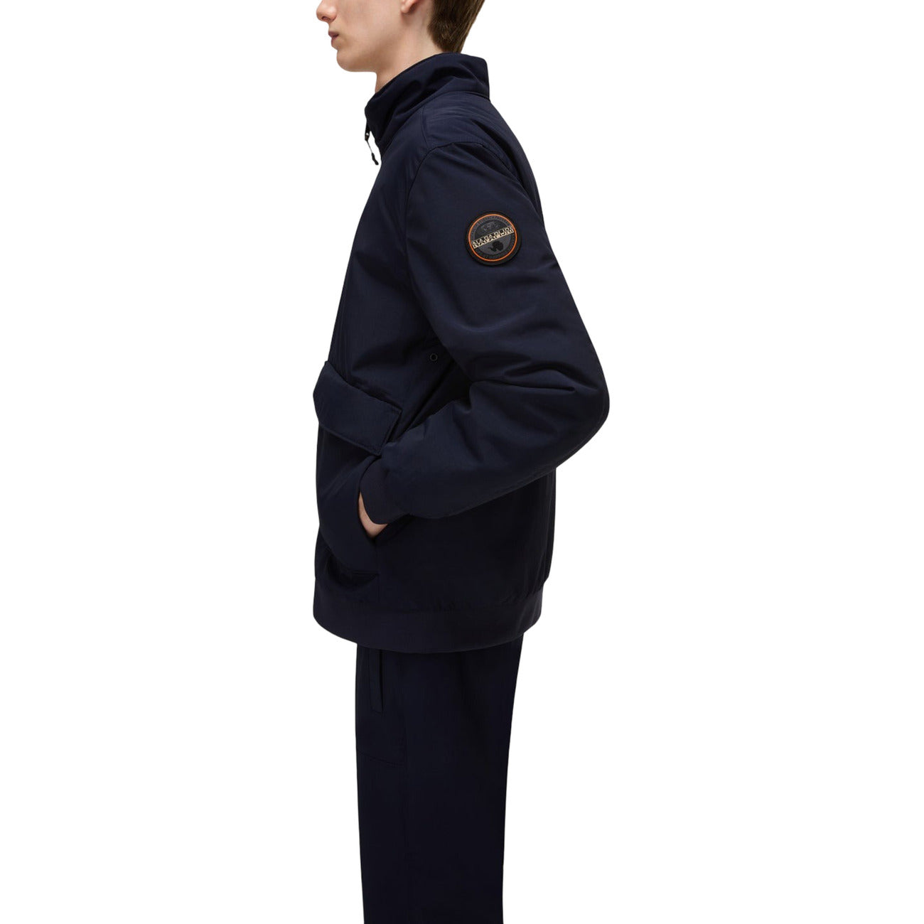 Napapijri Giacca Uomo Blu Autunno/Inverno con Cerniera