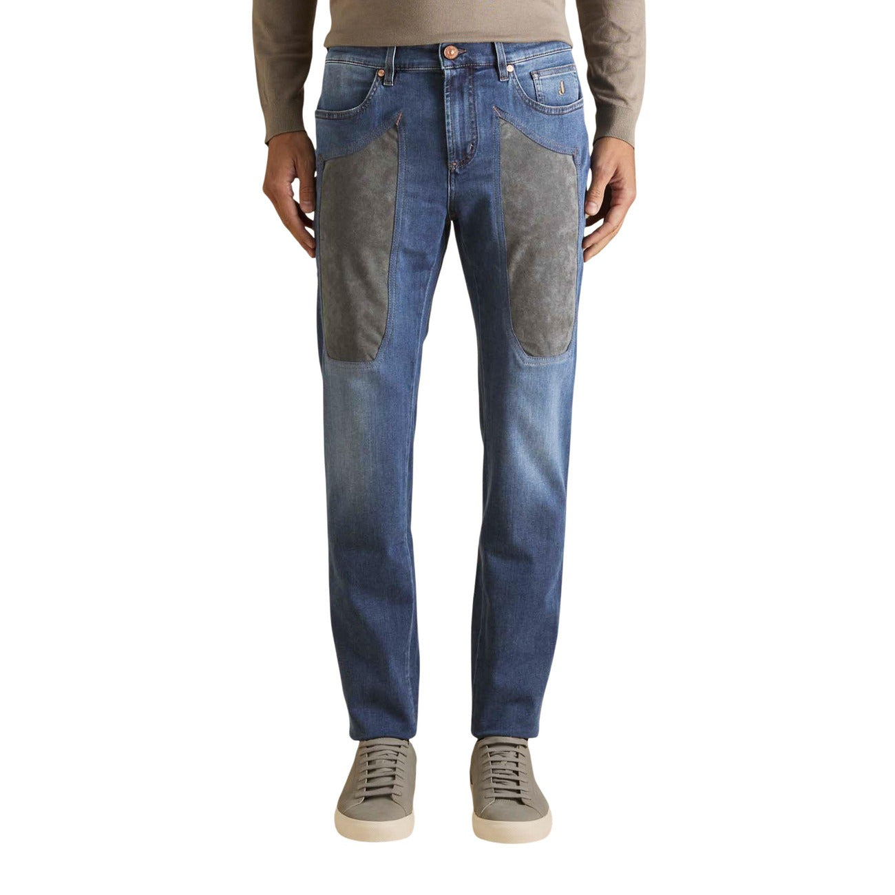 Jeckerson Jeans Blu Uomo