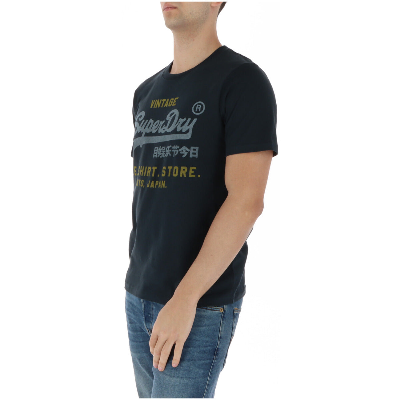 Superdry T-shirt Blu Uomo