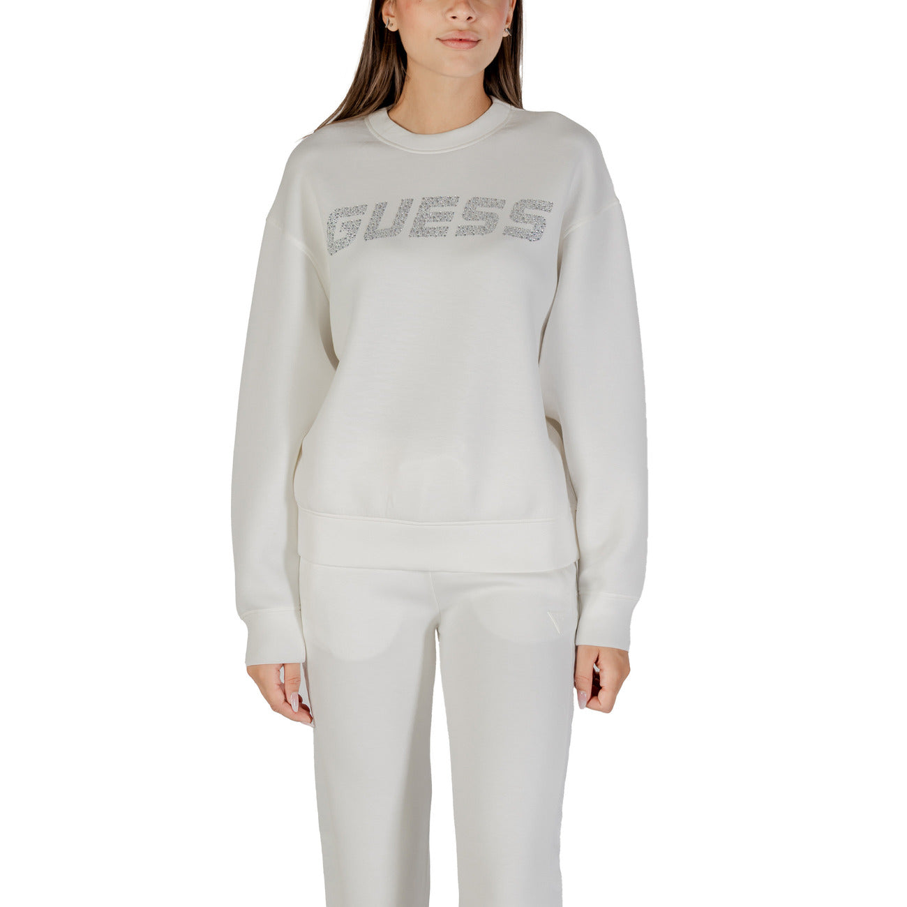Guess Active Felpa in Viscosa Donna Rosa V4BQ15 K7UW2