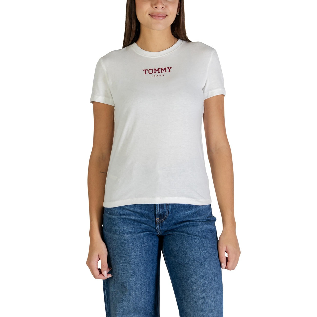 T-Shirt DW0DW21842 Bianco