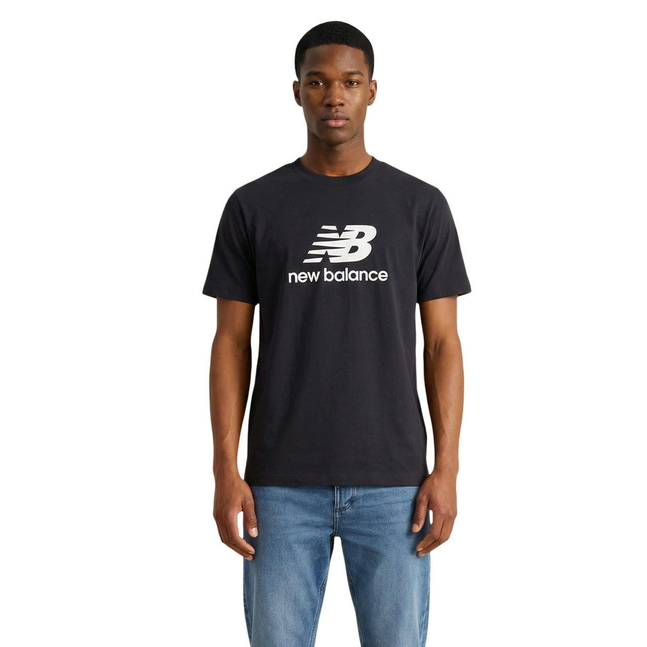 New Balance T-shirt Verde Uomo