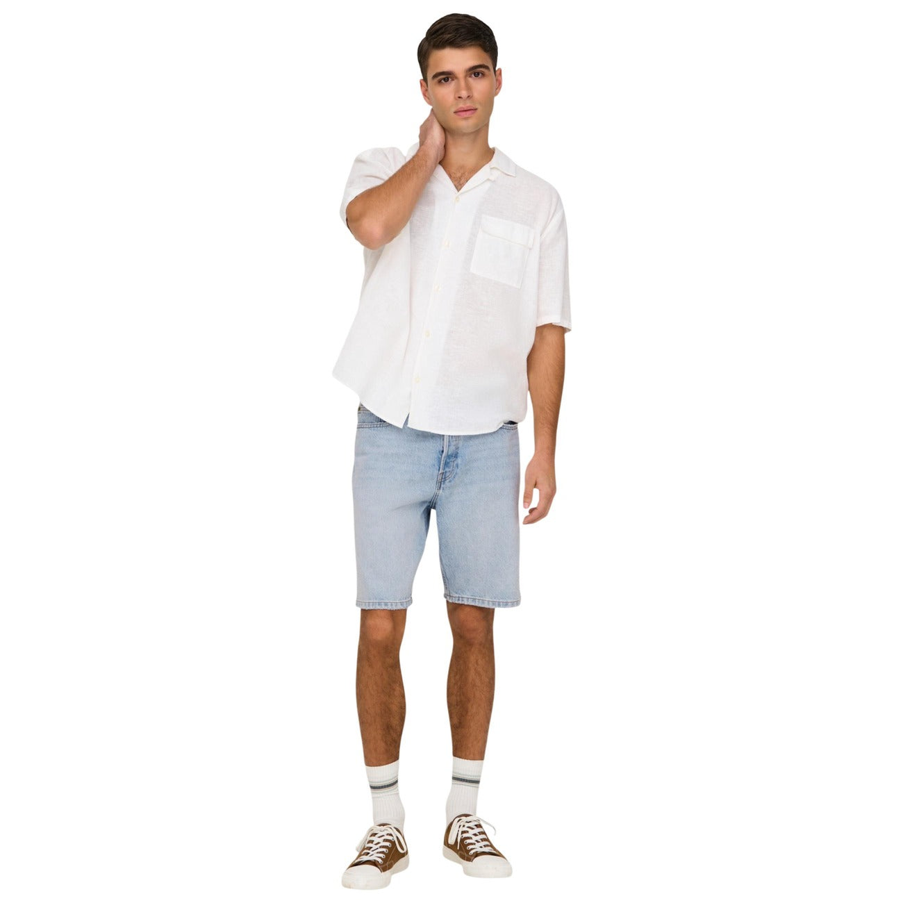 Bermuda 22032041 Azzurro