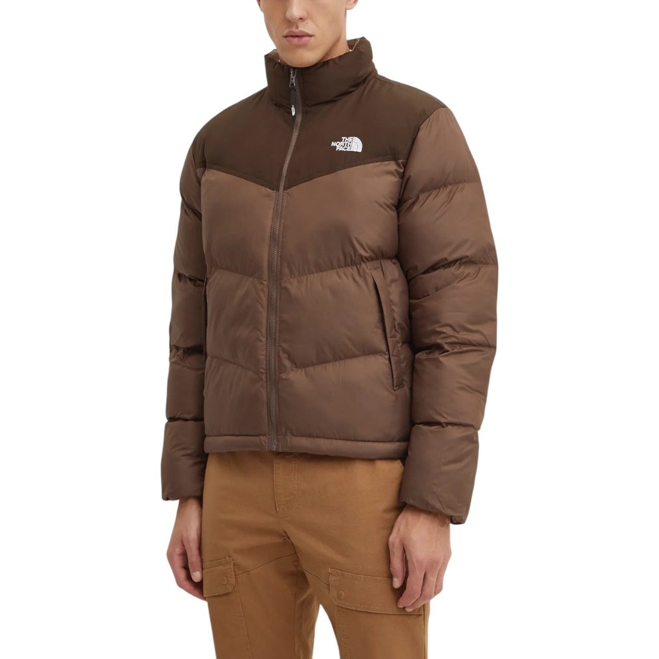 Giubbotto Uomo The North Face Marrone Antivento Autunno/Inverno