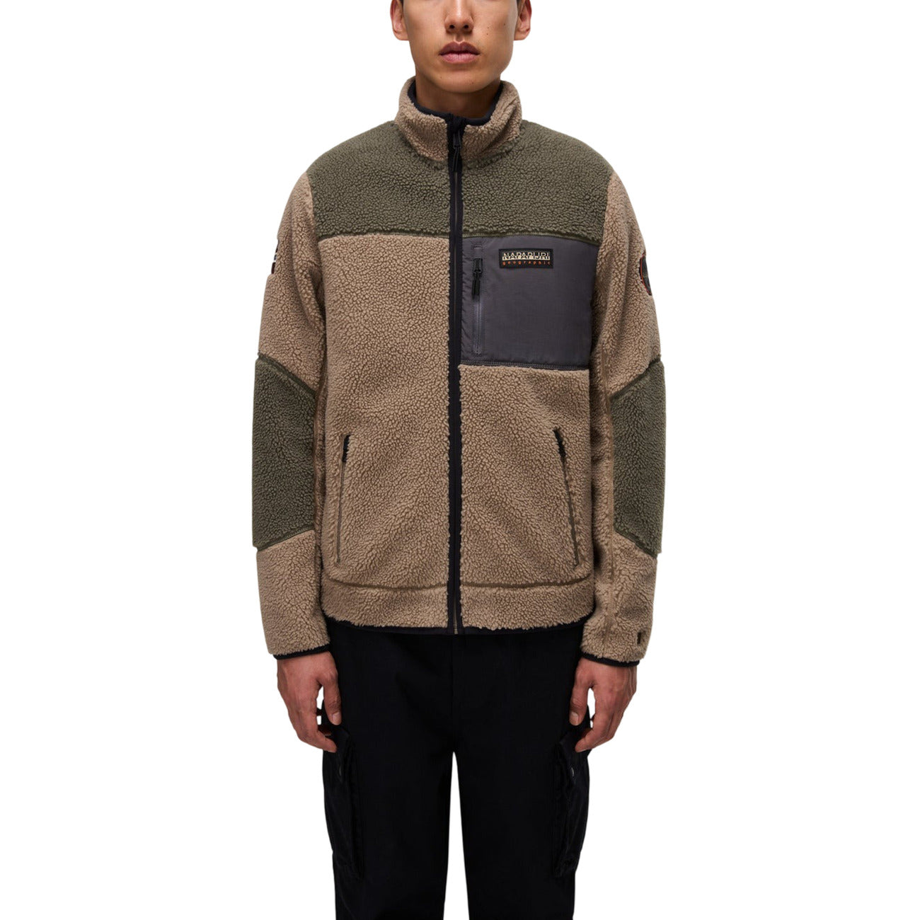 Felpa Uomo Napapijri Viola Full Zip Invernale