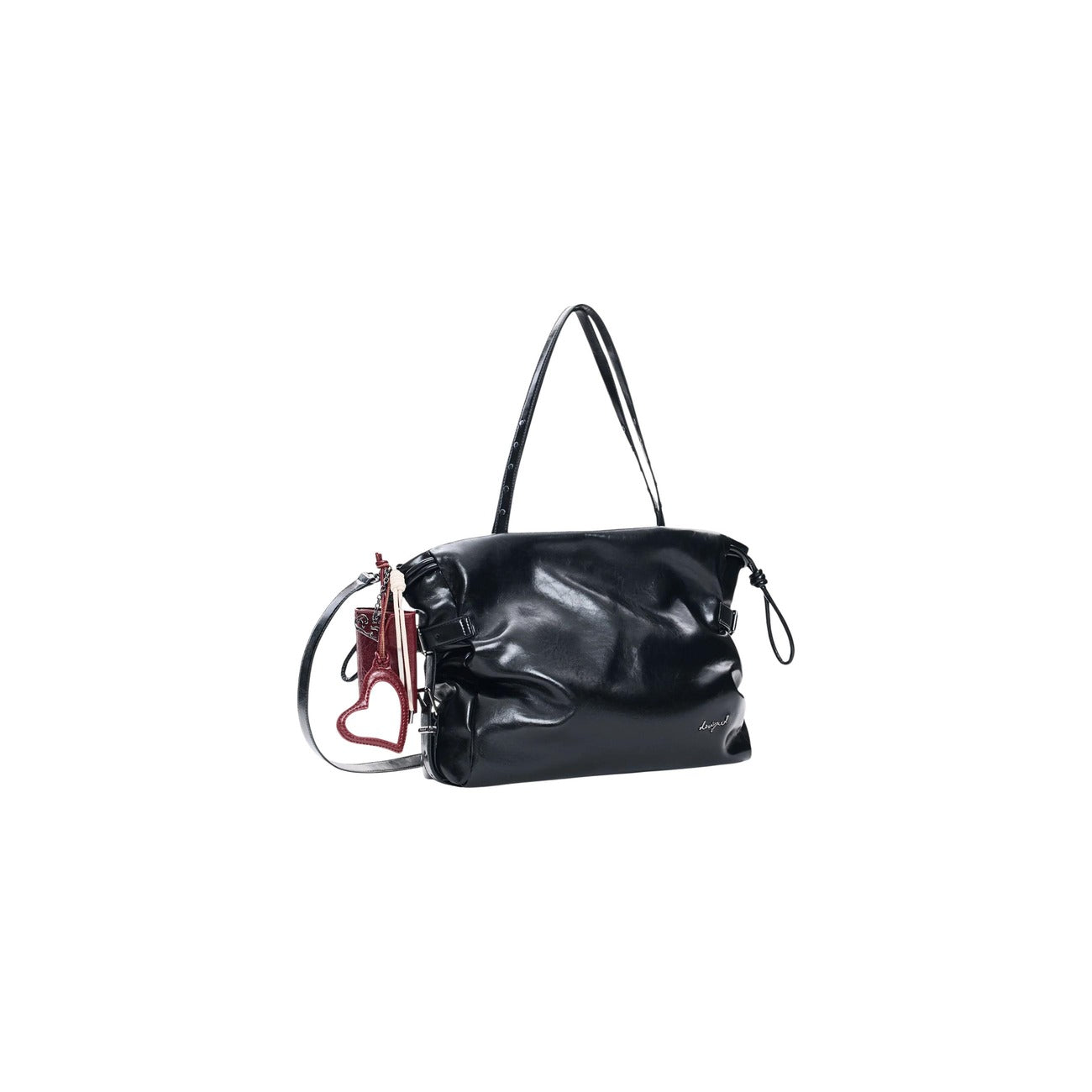 Desigual Borsa in Poliuretano Donna Nero BAG_GALAXY LIFTA 2.0 BLAC