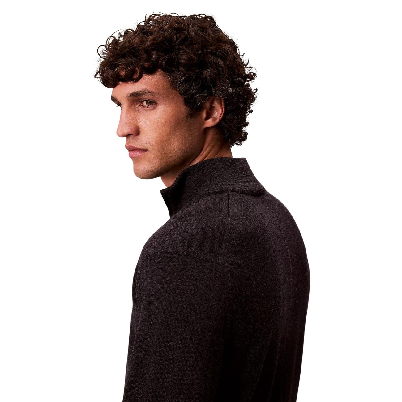 Calvin Klein Maglia in Lana Uomo Grigio