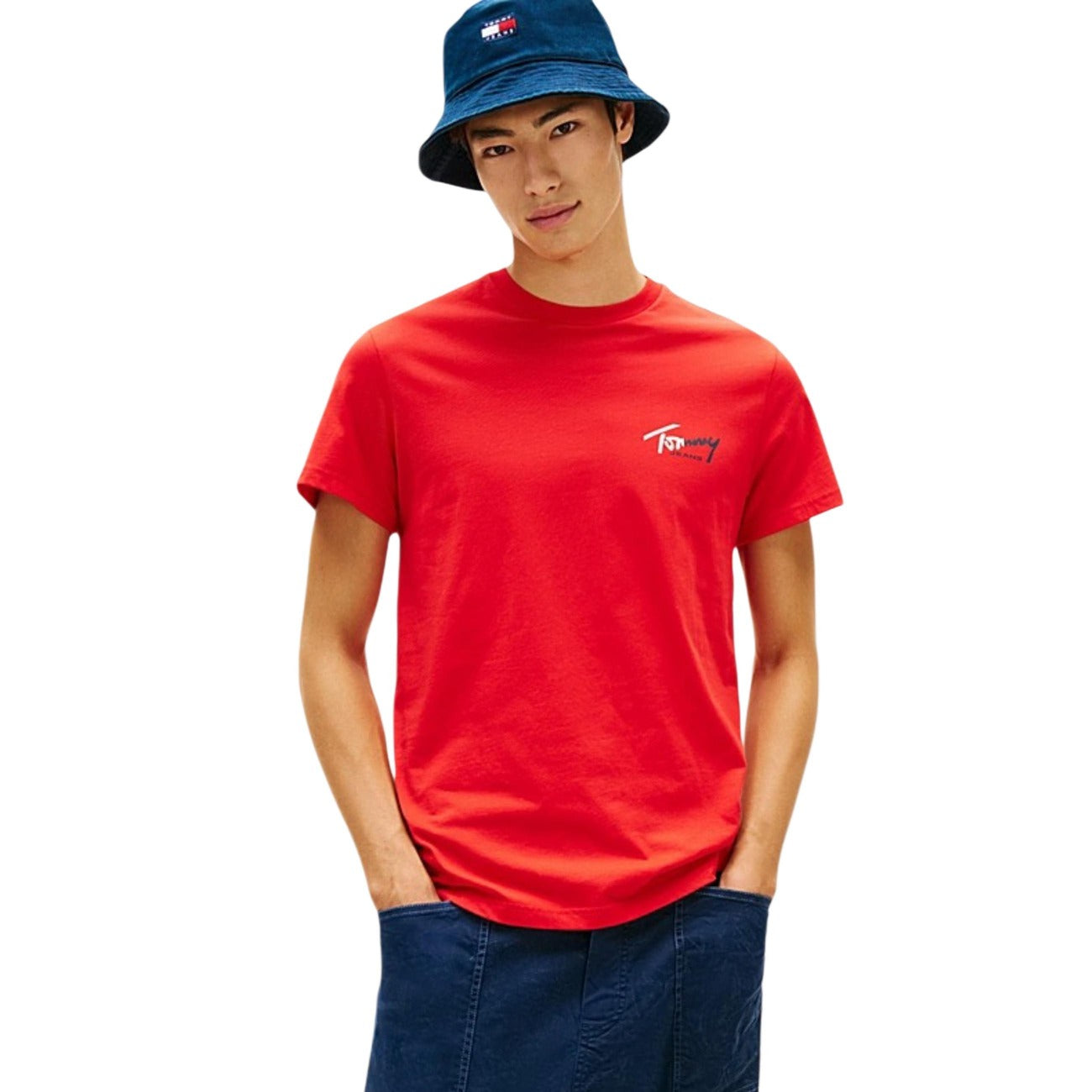 Tommy Hilfiger Jeans T-shirt Nero Uomo