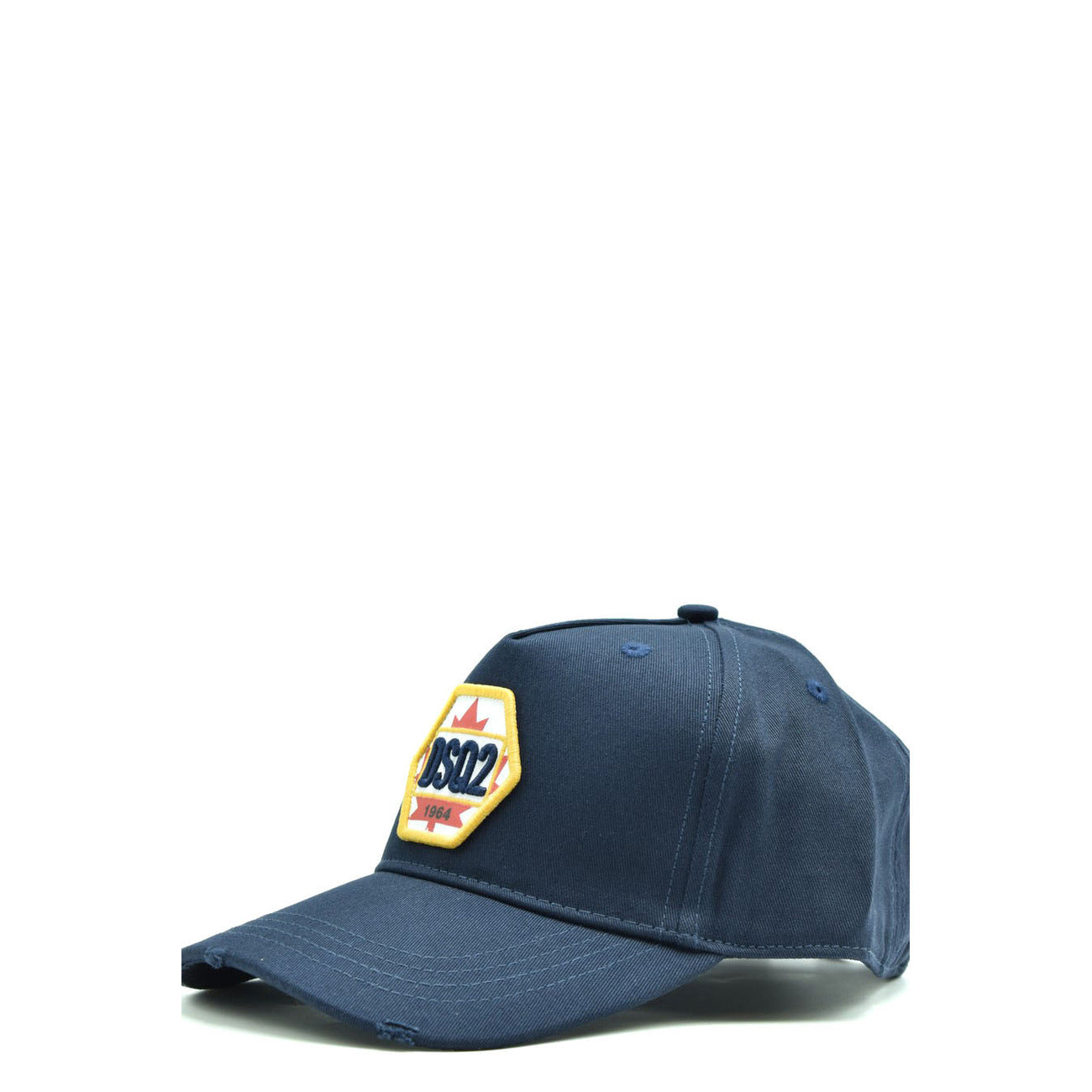 Cappello Stampa Blu Cotone Uomo Dsquared2