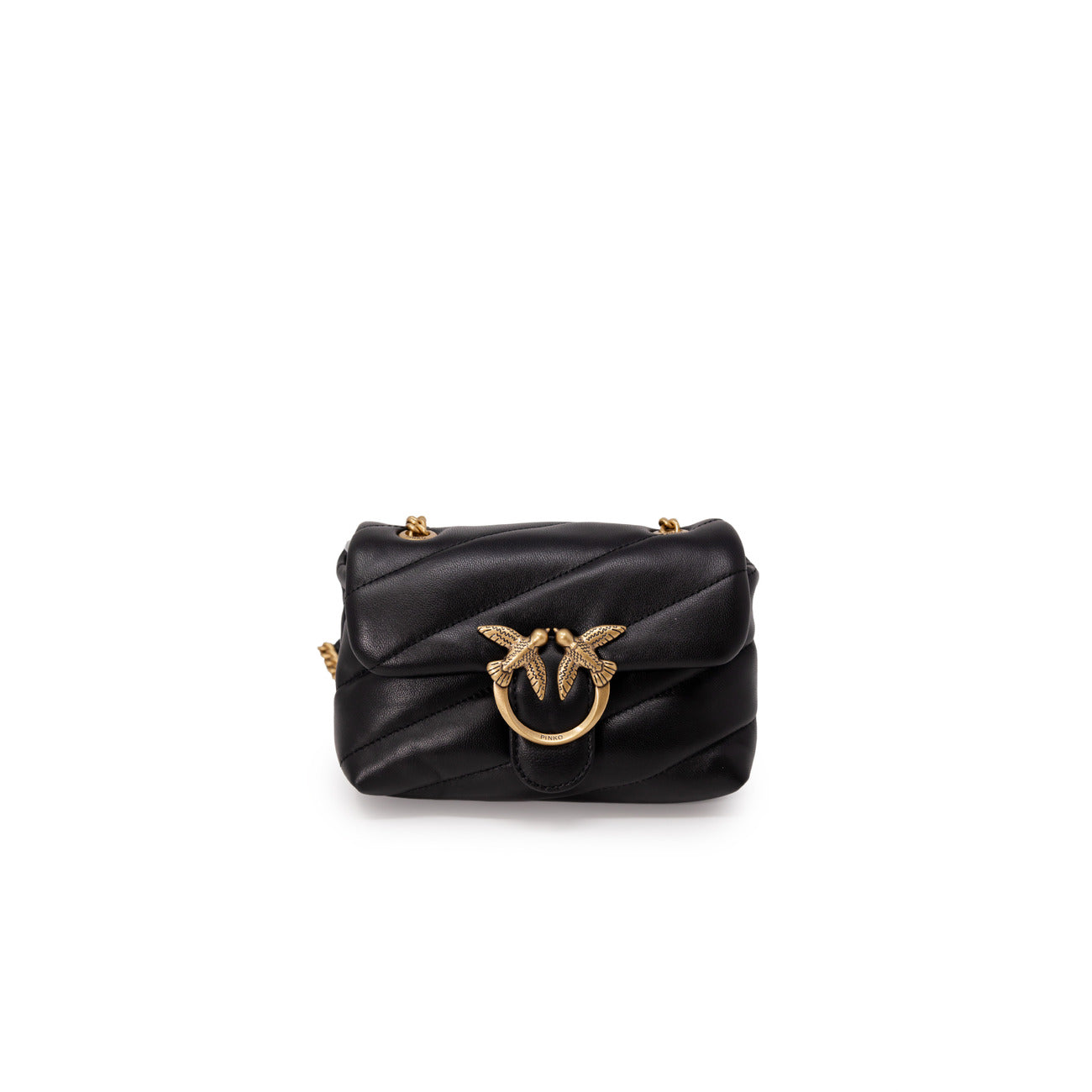 Pinko Borsa in Pelle Donna Grigio 100040 A0F2