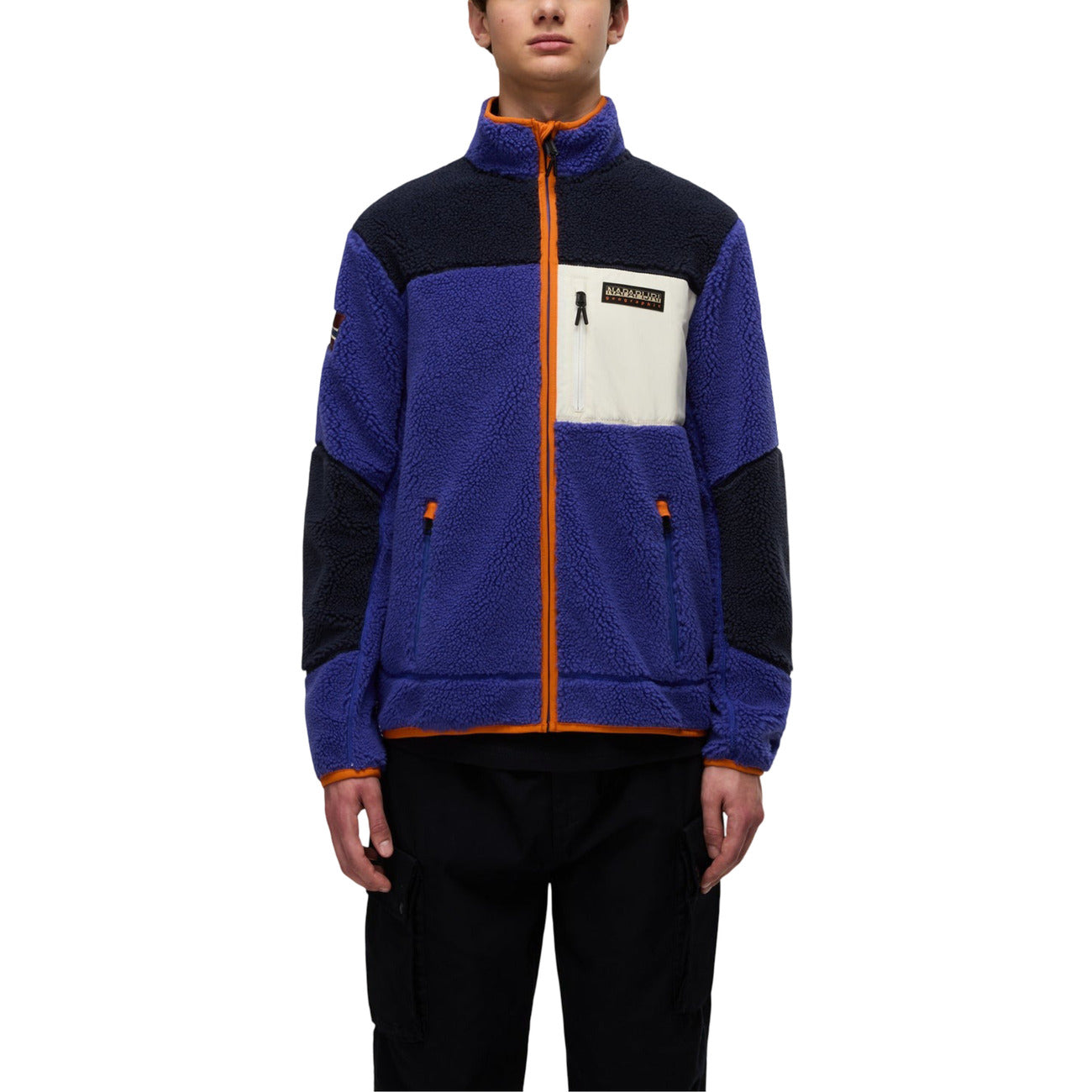 Felpa Uomo Napapijri Viola Full Zip Invernale