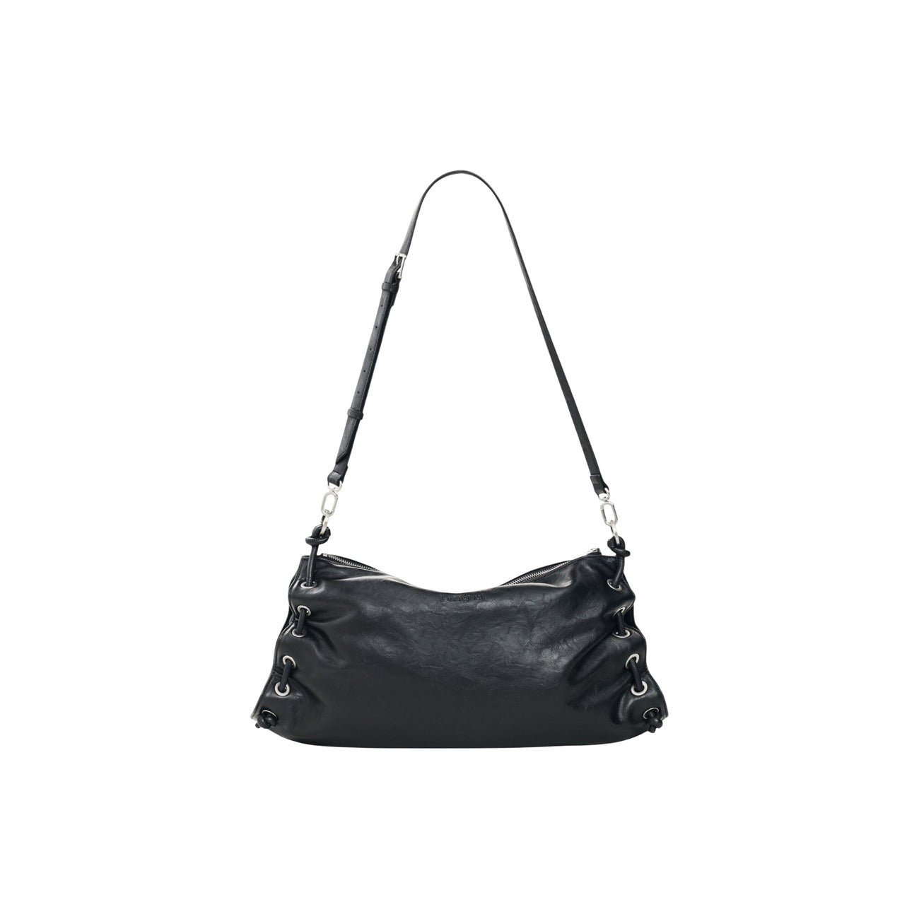 Desigual Borsa in Poliuretano Donna Nero BAG_ALISIO XELA MEDIUM BL