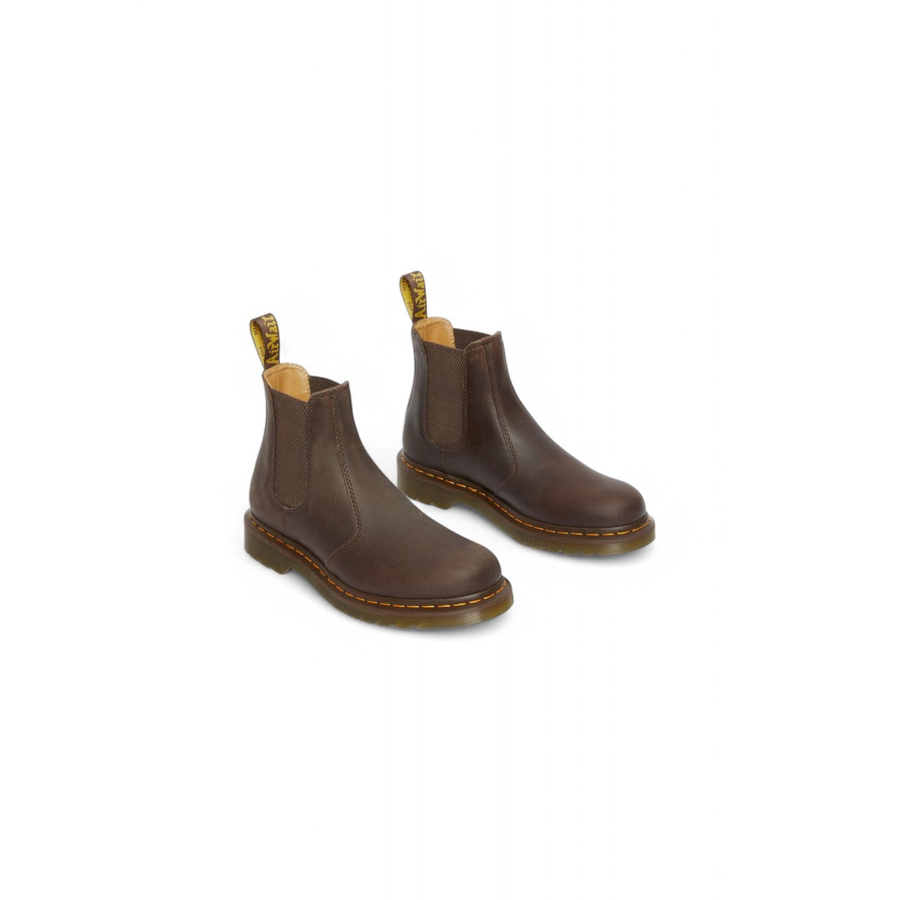 Dr. Martens Stivali in Pelle Uomo Marrone 2976 YS CRAZY HORSE