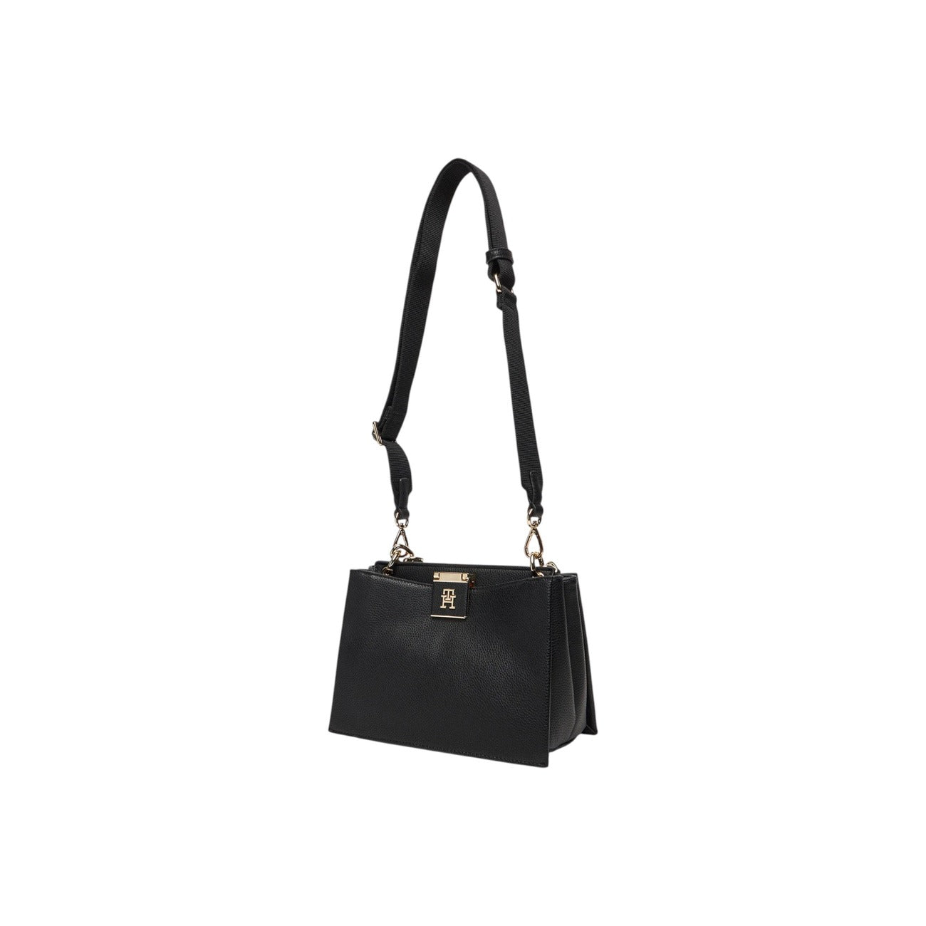 Borsa a Tracolla Nera Donna Tommy Hilfiger