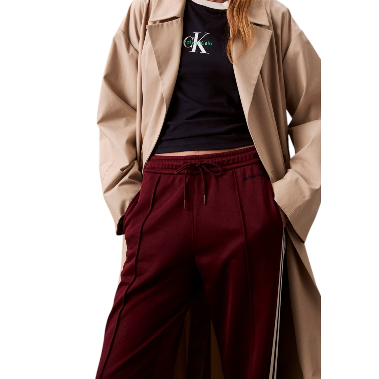 Calvin Klein Jeans Bordeaux Donna