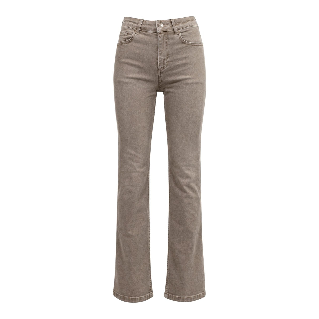 Liu Jo Pantalone in Cotone Donna Beige PANTS