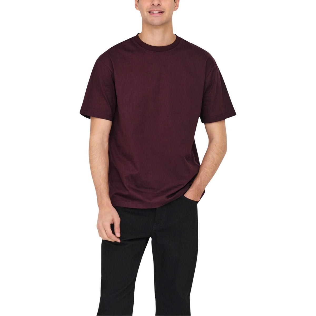 Only & Sons T-shirt in Cotone Uomo Bianco 22022532