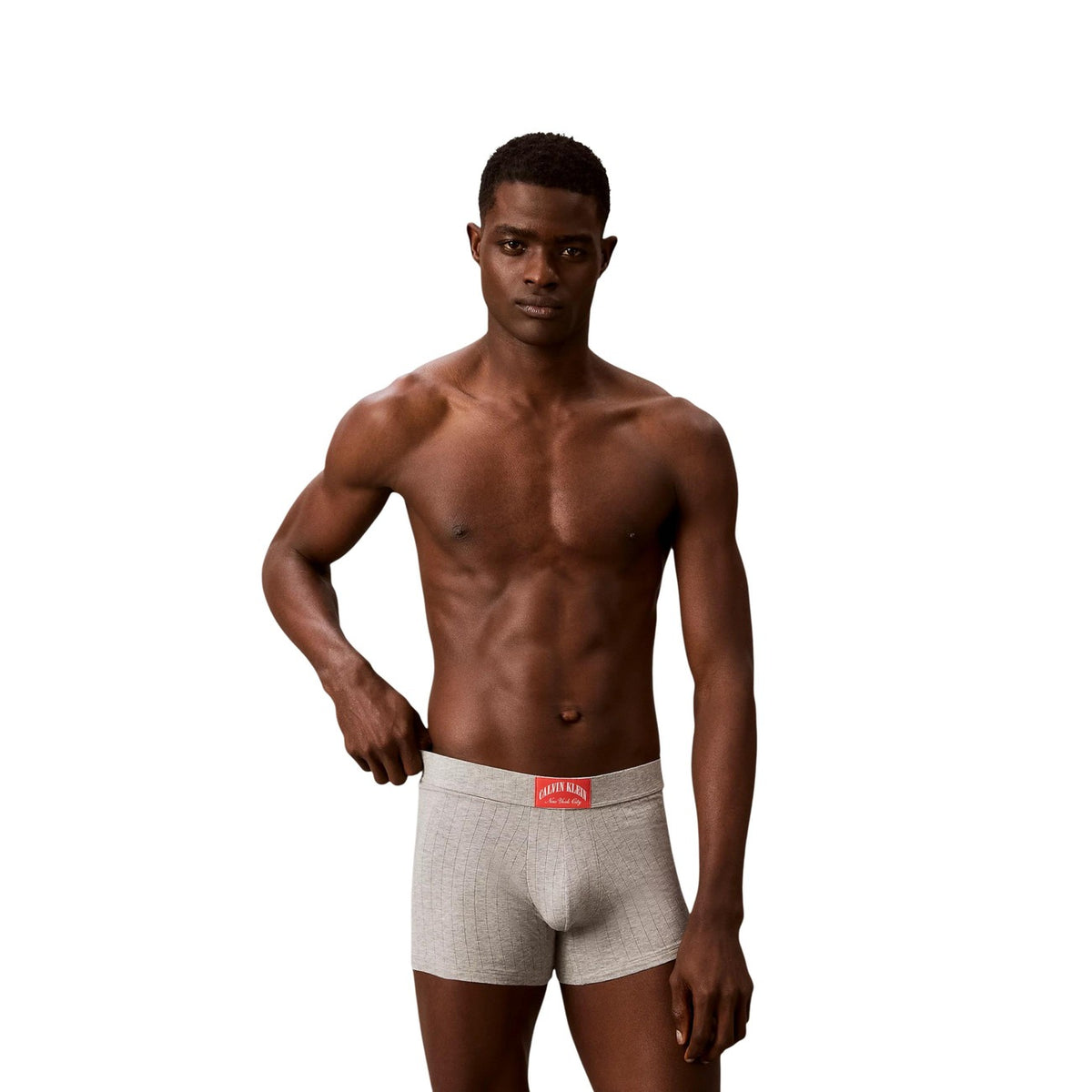 Calvin Klein Underwear Intimo in Cotone Uomo Nero TRUNK