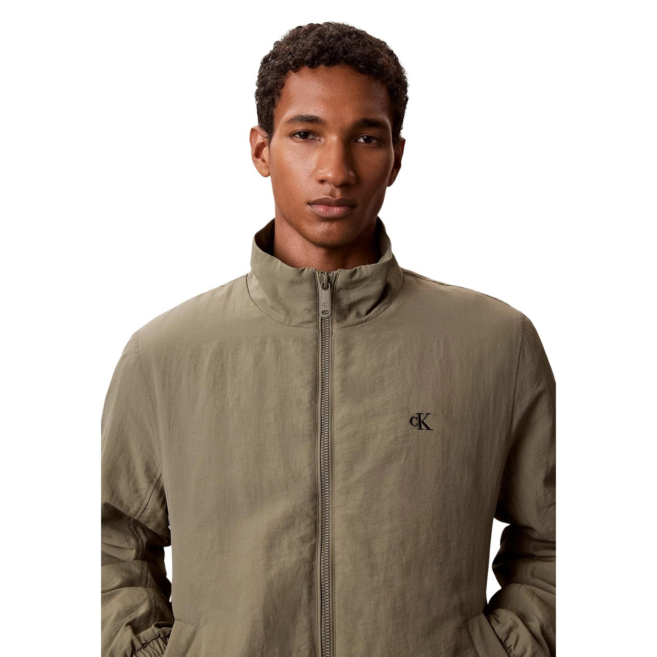 Calvin Klein Jeans Giacca in Nylon Uomo Verde