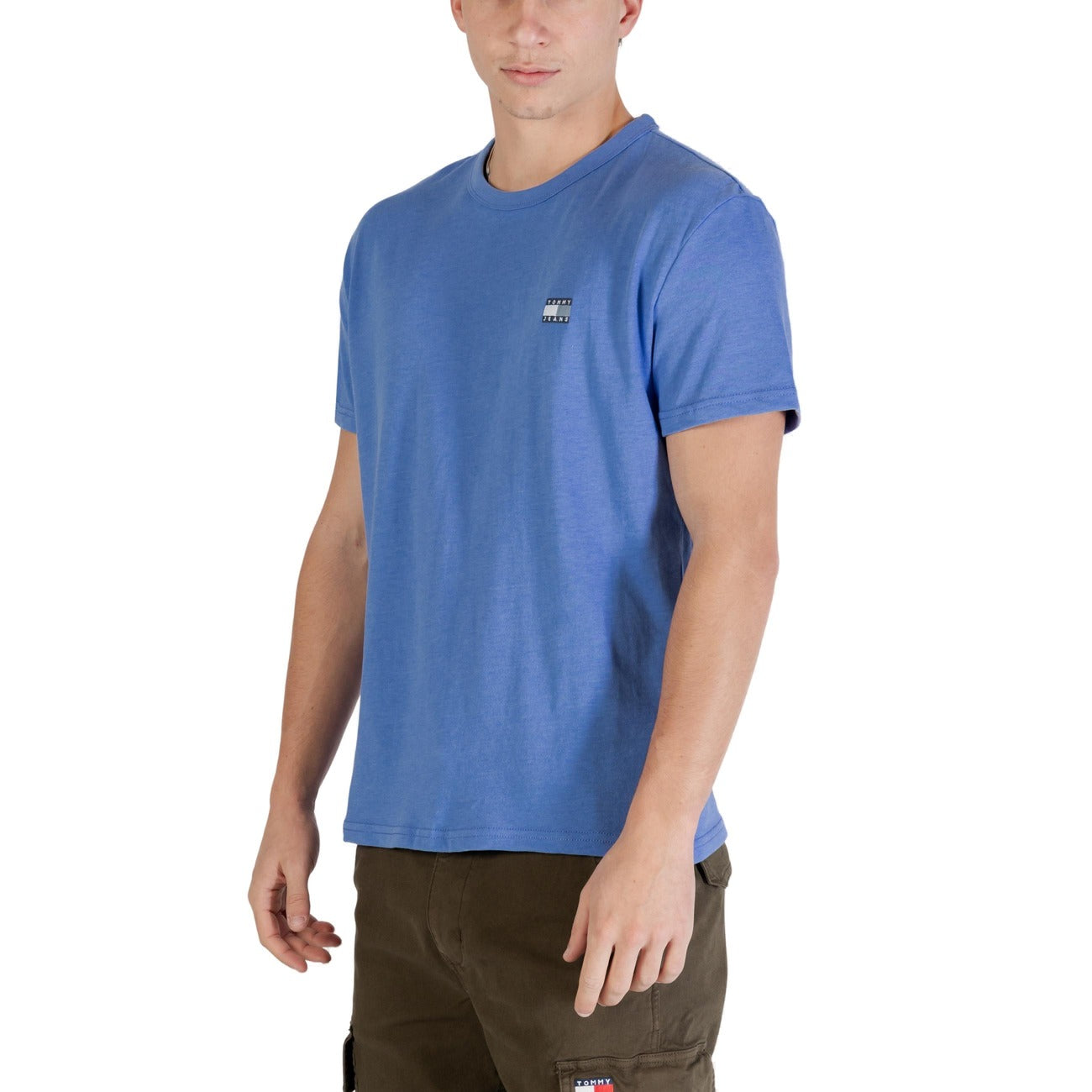 T-Shirt Azzurra Uomo Tommy Hilfiger Jeans