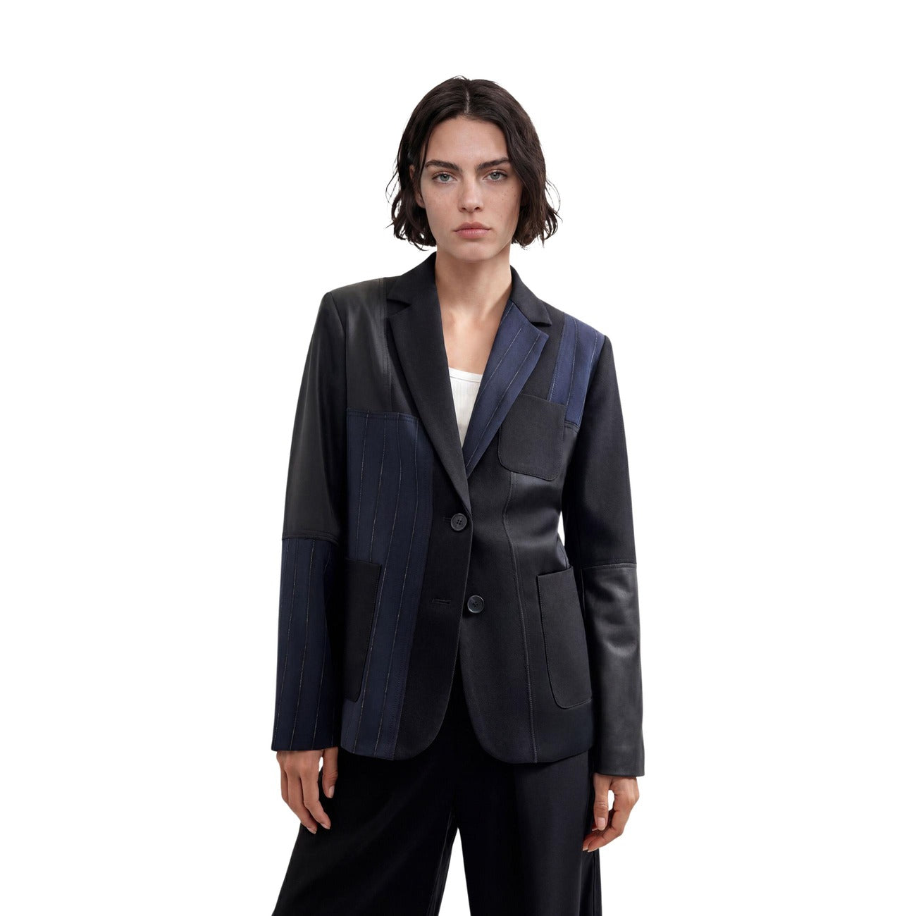 Desigual Giacca in Poliestere Donna Blu AME_MARGI