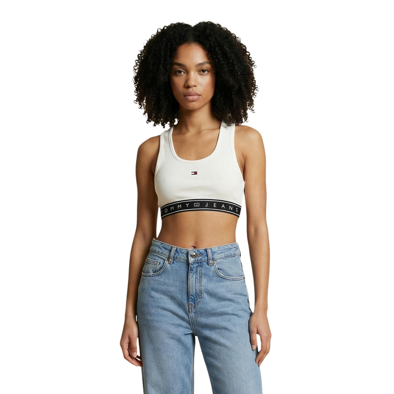 Top DW0DW22537 Tommy Hilfiger Bianco