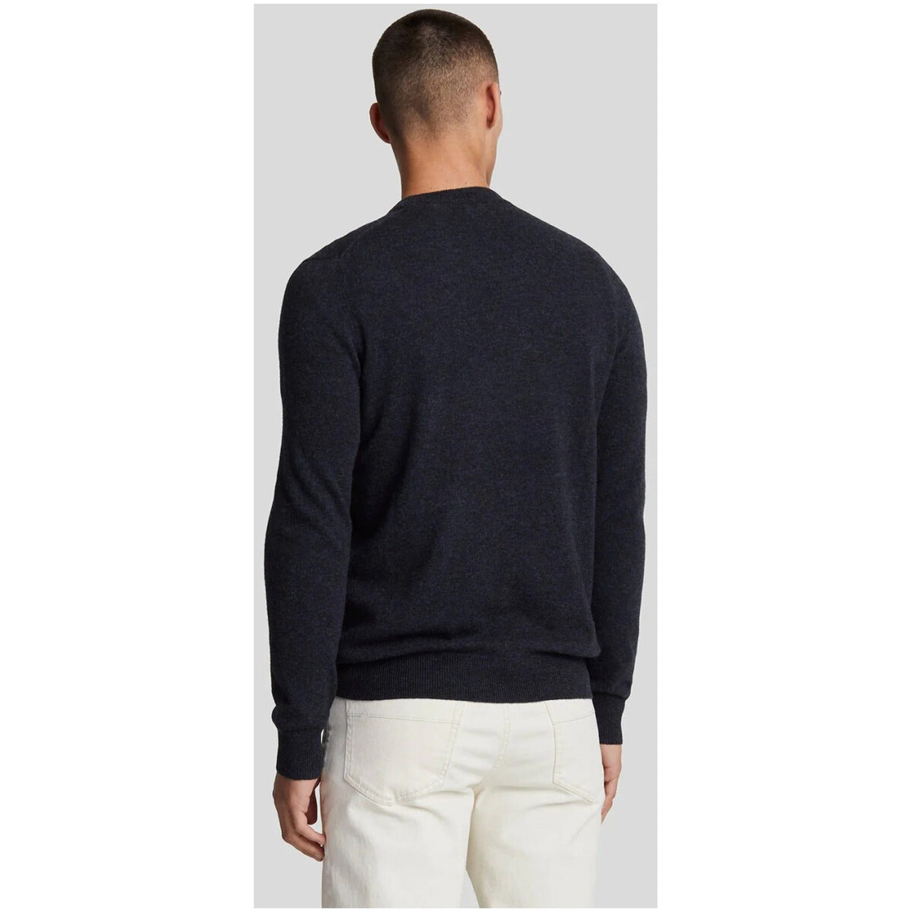 Maglione girocollo blu Lyle & Scott