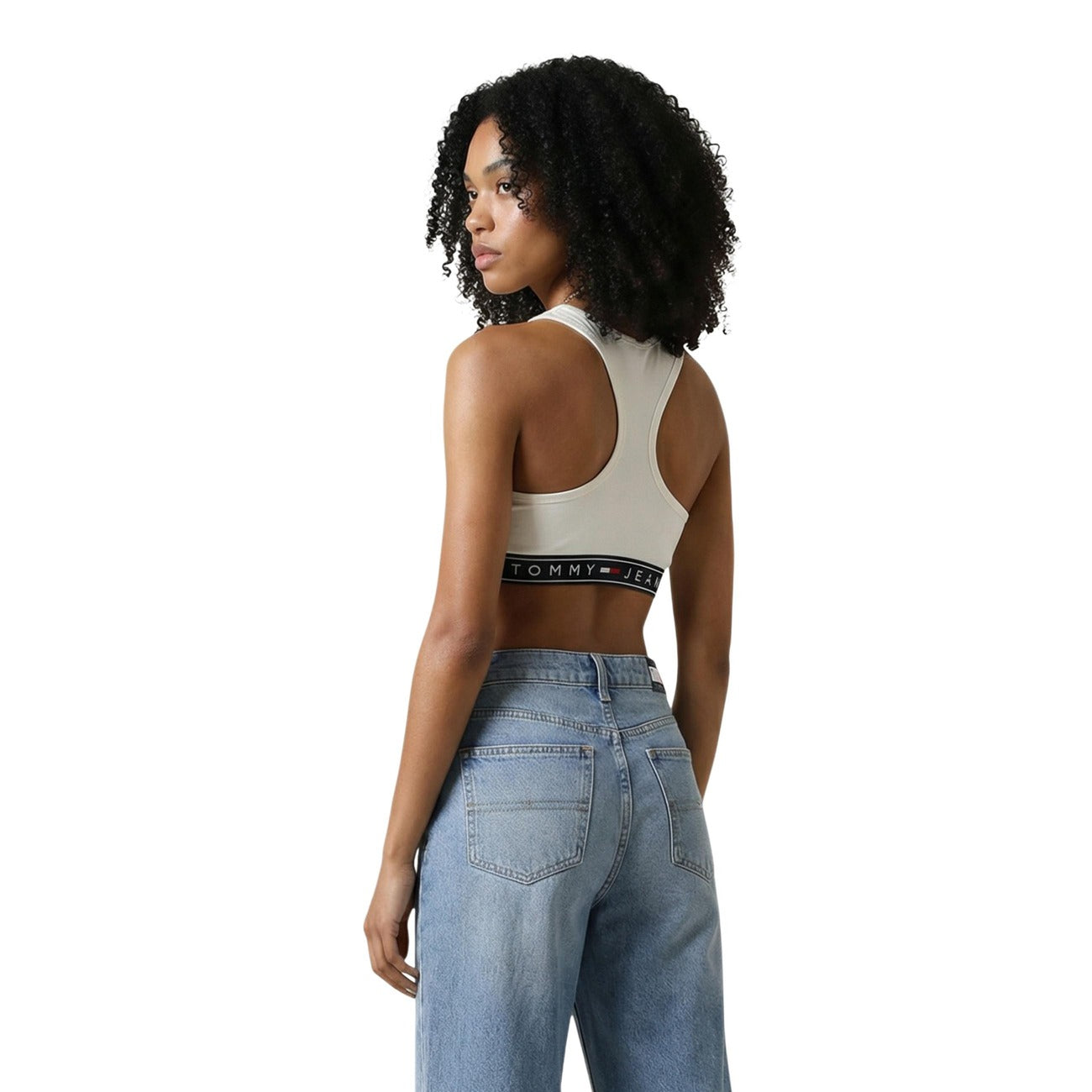 Tommy Hilfiger Jeans Top Tommy Hilfiger Bianco Donna