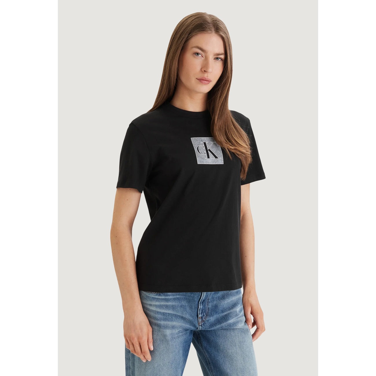 Calvin Klein Jeans T-shirt Donna Nero