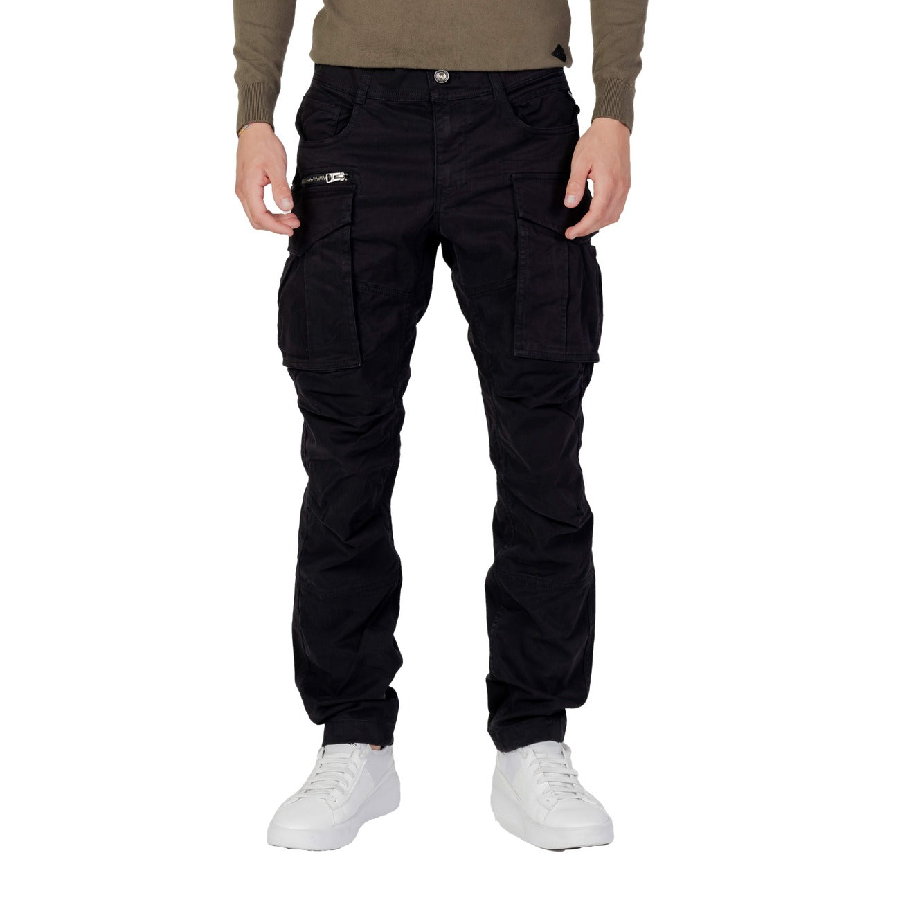 Pantaloni Uomo Invernale Nero Replay