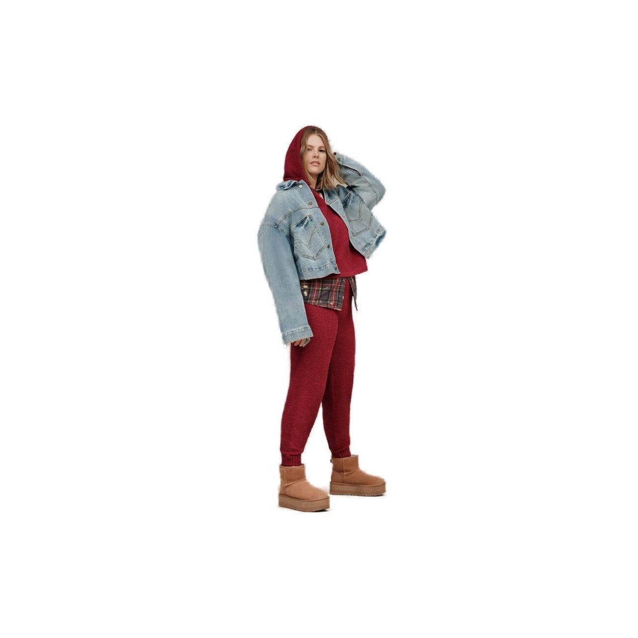 Stivali cammello donna in camoscio Ugg