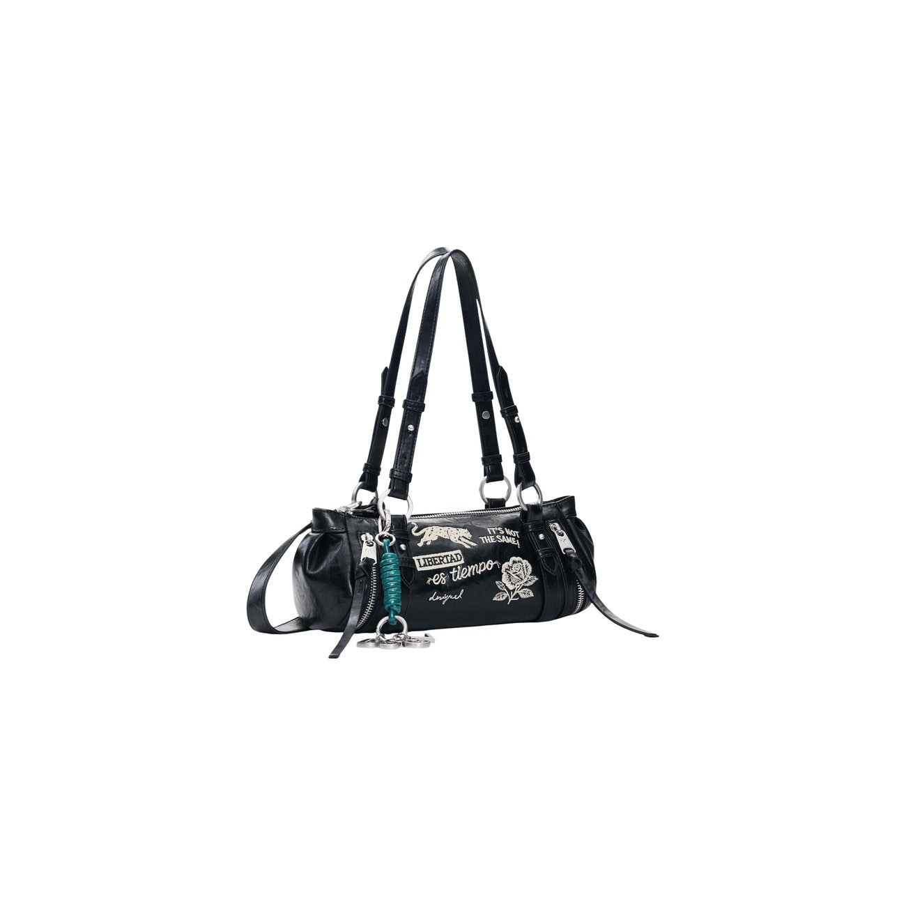 Desigual Borsa in Poliuretano Donna Nero BAG_LIBERTAS ZARAUZ NF