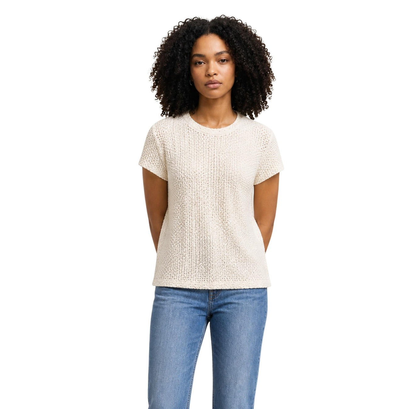 Levi`s T-shirt Donna Bianco