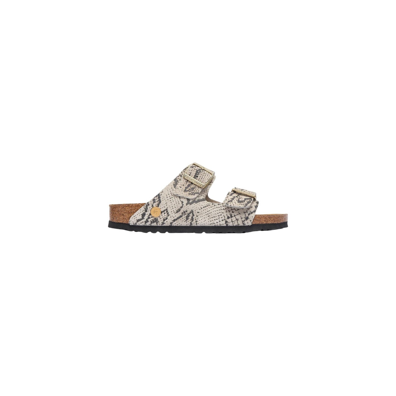 Birkenstock Sandali in Pelle Donna Grigio ARIZONA