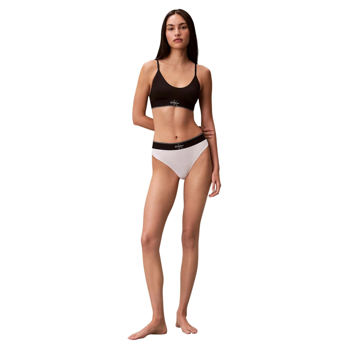 Calvin Klein Underwear Intimo in Cotone Donna Rosa THONG