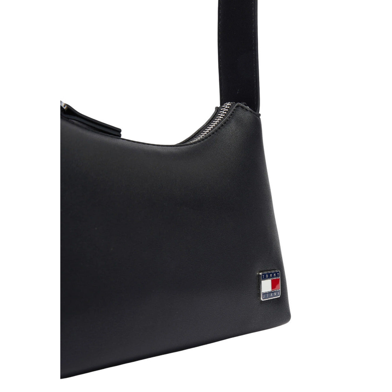 Borsa a mano nera poliuretano Tommy Hilfiger Jeans