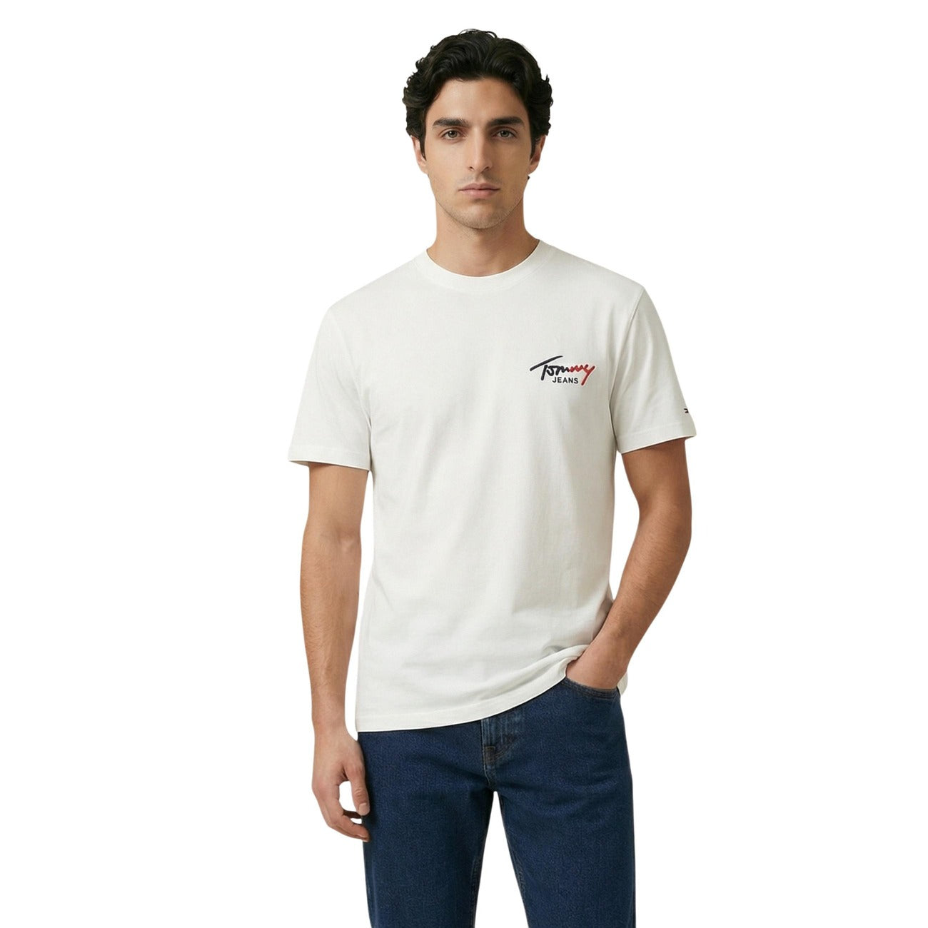 Tommy Hilfiger Jeans T-shirt Nero Uomo