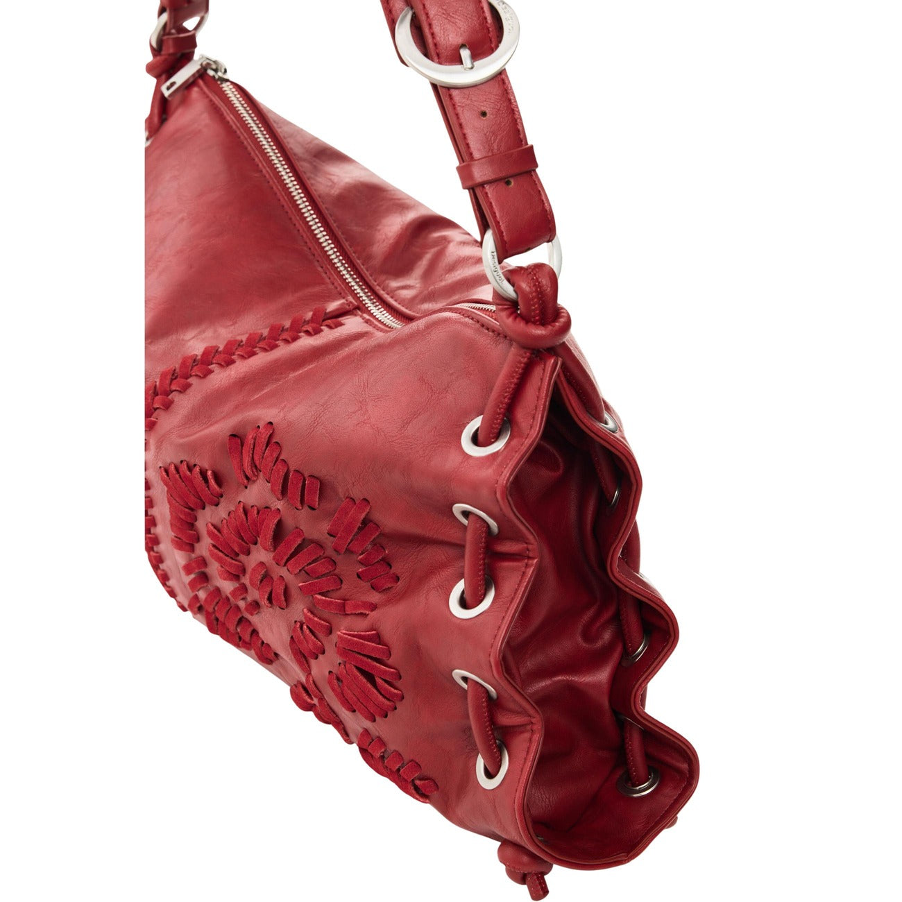 Desigual Borsa in Poliuretano Donna Rosso BAG_ALISIO XELA MEDIUM