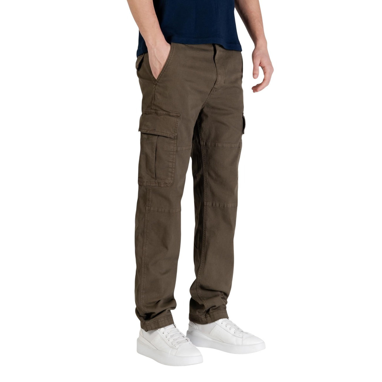 Pantaloni Chino Verdi Uomo Tommy Hilfiger Jeans