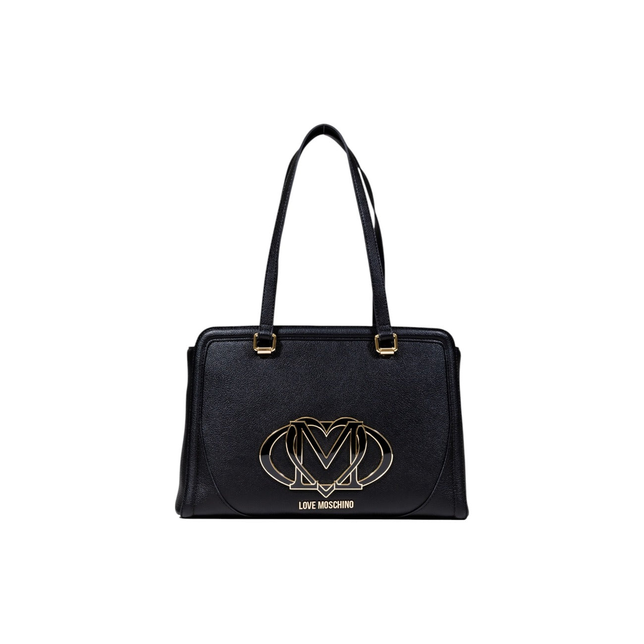 Borsa a Mano Nera Donna Autunno/Inverno Love Moschino