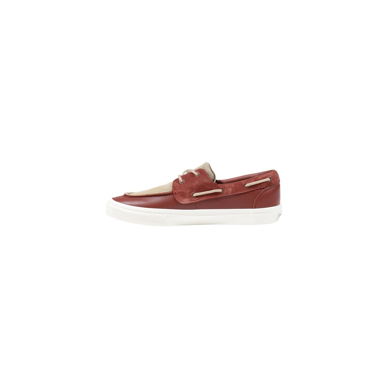 Vans Sneakers in Pelle Uomo Marrone 2-EYELET BOAT SHOE