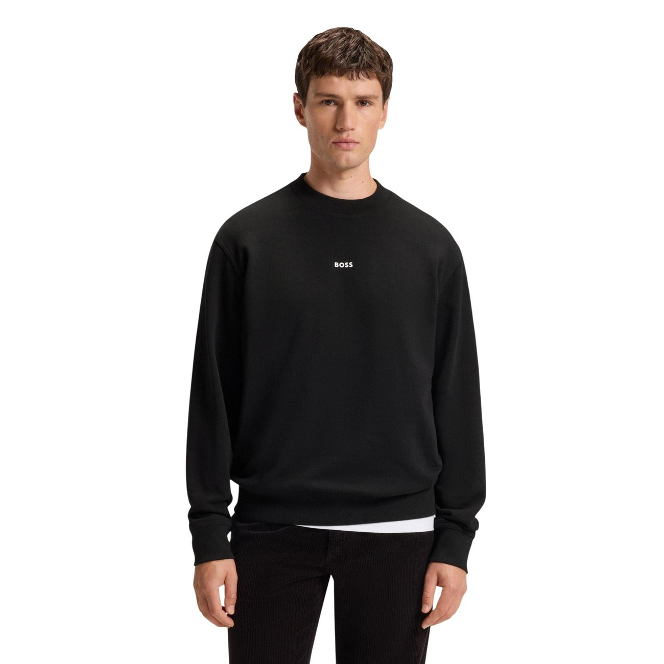 Boss Felpa 50514541 Nero Uomo