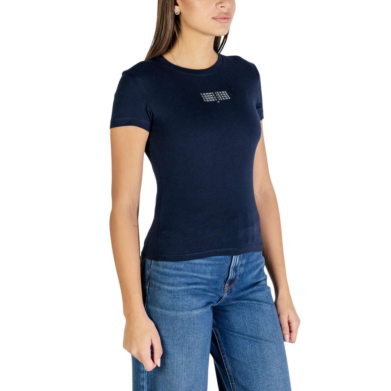 Tommy Hilfiger Jeans T-shirt Blu Donna