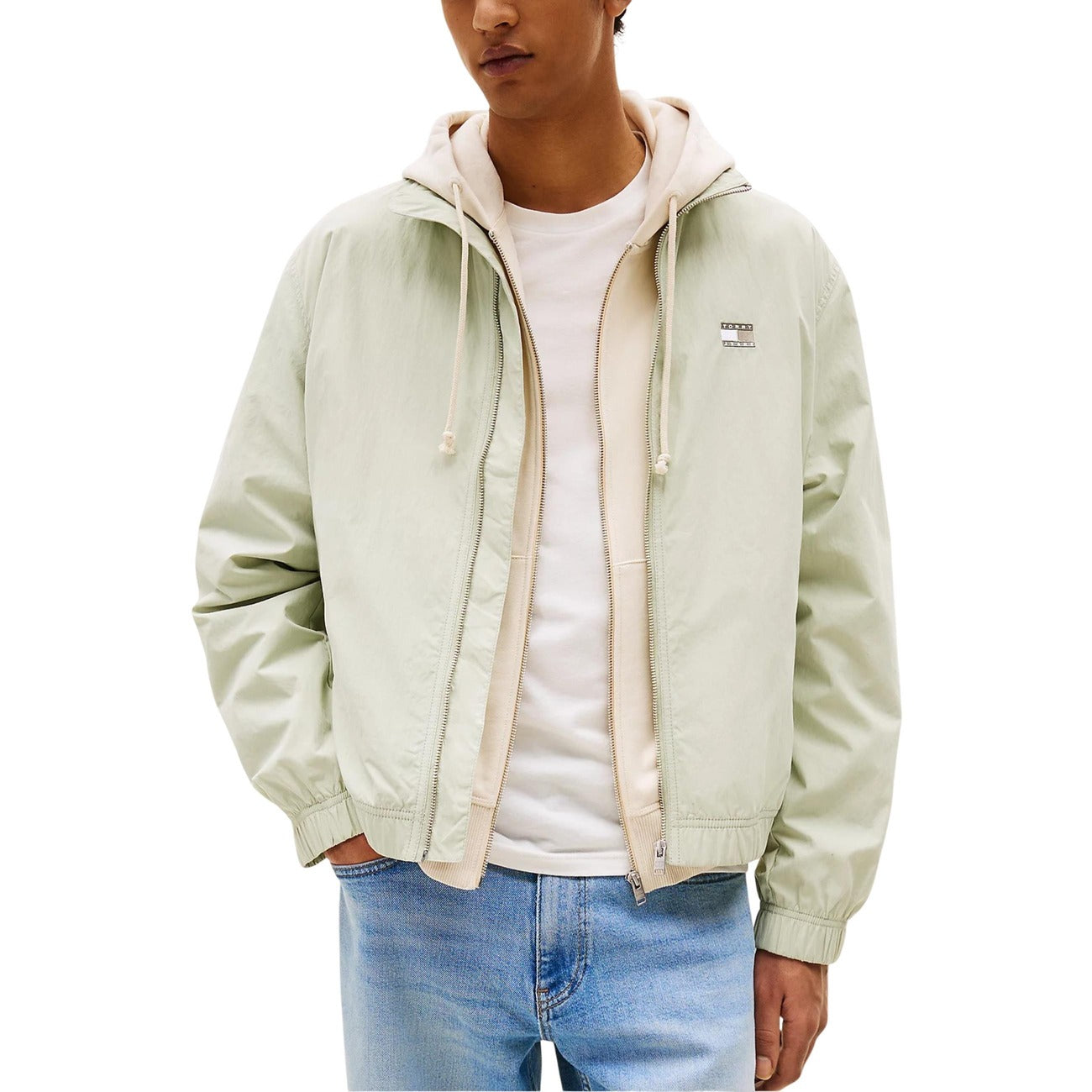 Giacca Uomo Tommy Hilfiger Jeans Verde A/I