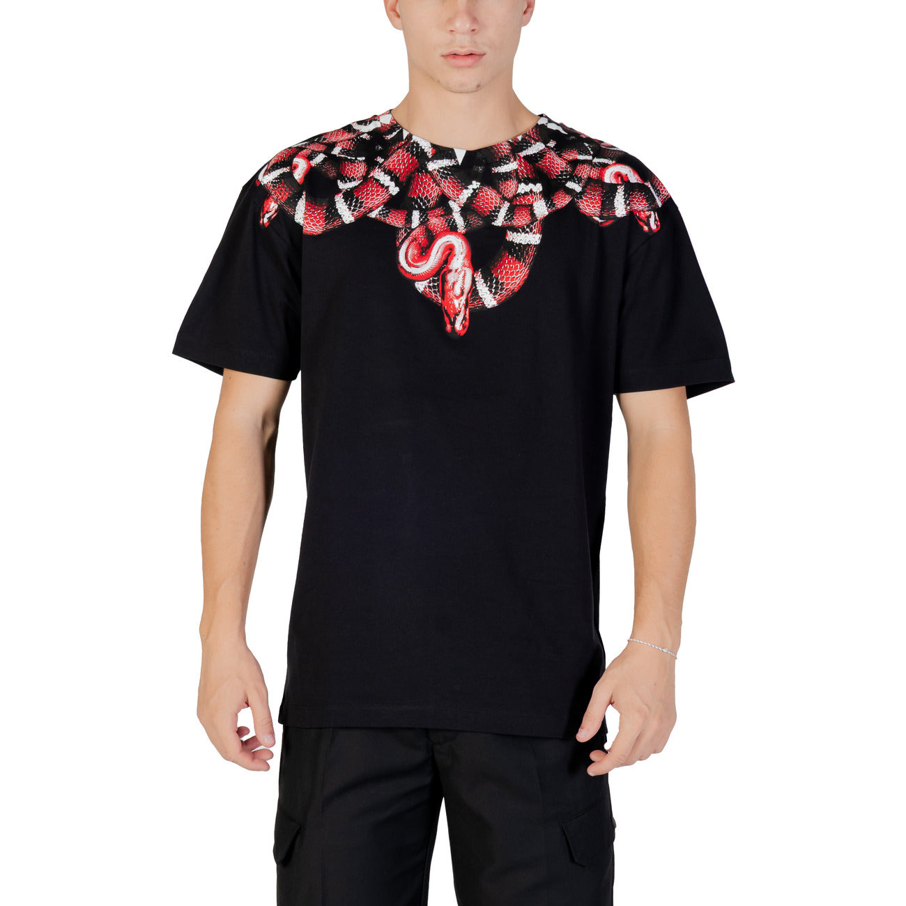 T-shirt nera Uomo County Of Milan