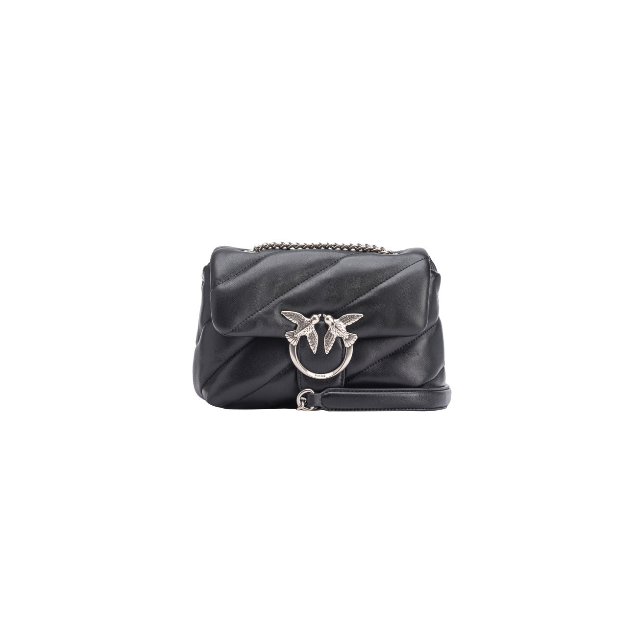 Pinko Borsa in Pelle Donna Beige 100039 A0F2