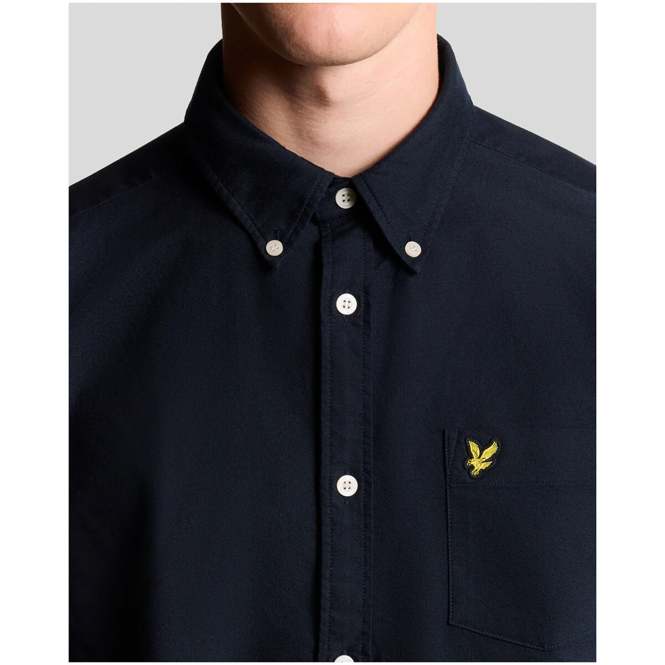 Camicia Uomo Blu a Maniche Lunghe Autunno/Inverno Lyle & Scott