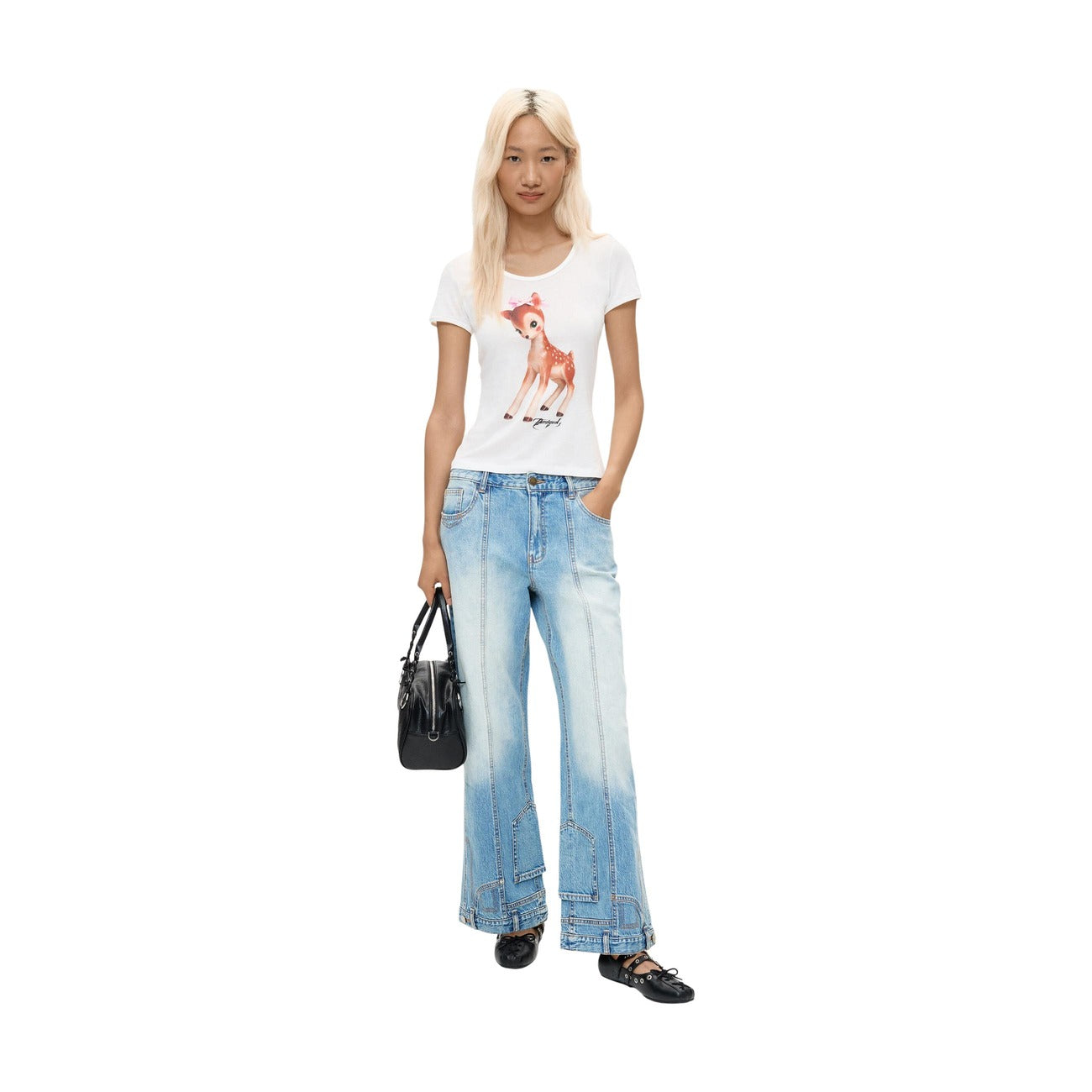 Desigual Jeans Donna Blu DENIM_INVERT